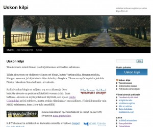 Uskonkilpi